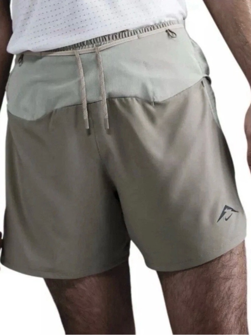 Nike Trail Second Sunrise 5" Brief-Lined Running Shorts Men's Large (HJ3572-320)